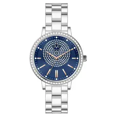 19V69 ITALIA - Reloj Mujer Plateado + 5 Complementos de Lujo Incluidos