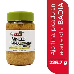 BADIA - Ajo finamente picado con Aceite de Oliva