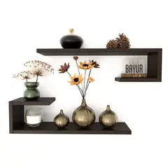 GENERICO - Super Promo - Set 2 Repisas Flotante C 15 cm - Decoración hogar