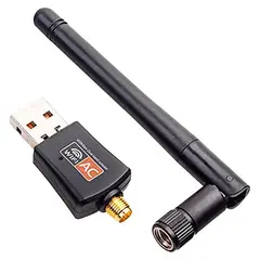 JALTECH - ADAPTADOR DE RED WIFI DUAL BAND CON ANTENA 600MBS