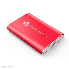 HP - Disco Duro Externo P500 SSD 500GB