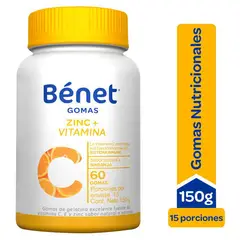 BENET - Gomas Bénet vitamina C + Zinc