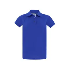 HAMER - Polo para mujer azul rey