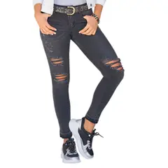CROYDON - Jean cinthia Negro para Mujer