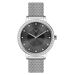 19V69 ITALIA - Reloj Mujer Plateado + 5 Complementos de Lujo Incluidos