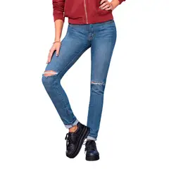 CROYDON - Jean Devora Azul para Mujer
