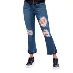 CROYDON - Jean Madonna Azul para Mujer