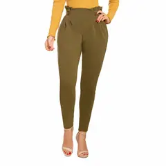 CROYDON - Pantalon Jessica Verde para Mujer