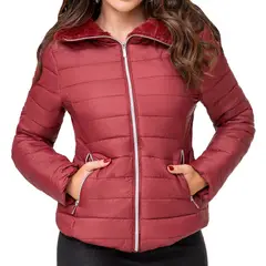 CROYDON - Chaqueta Lorena Vino para Mujer