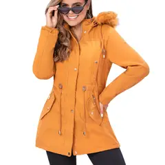 CROYDON - Chaqueta Kathy Mostaza para Mujer