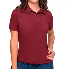CROYDON - Blusa Polo Brenda Vino para Mujer