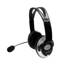 XKIM - Audífonos Diadema con micrófono USB HF-868U negro