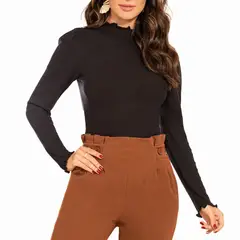 CROYDON - Buzo Valerie Negro para Mujer