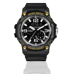 DAYOSHOP - Reloj Shock Hombre Led Digital Hora Doble Mas Estuche