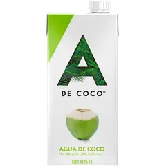 GENERICO - Agua de coco 100 % natural 1 litro