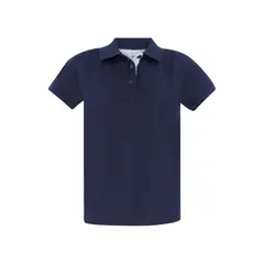 HAMER - Polo para mujer azul oscura