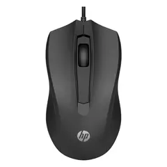 HP - 100 USB Mouse Black