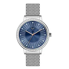 19V69 ITALIA - Reloj Mujer Plateado + 5 Complementos de Lujo Incluidos