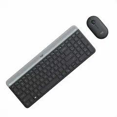 LOGITECH - Combo Inalámbrico Mk470 Slim Teclado Y Mouse negro 920-009266