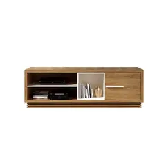 BONNO - Rack P/Tv 65 Hudson Natural/Blanco