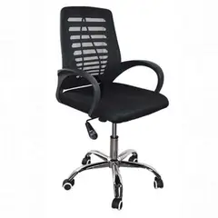 AKIVOY - Silla De Oficina Escritorio Ergonomica JYX0091 - Negra-