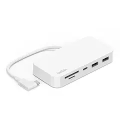 BELKIN - HUB Multipuertos USBC 6 en 1 soporte iMac INC011ttWH