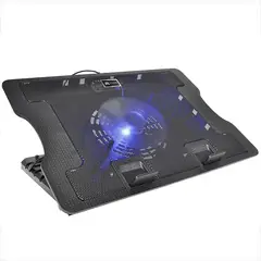 JALTECH - BASE REFRIGERANTE RECLINABLE 1 VENTILADOR HUB USB