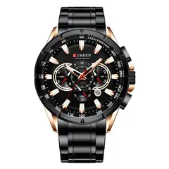 CURREN - Reloj De Lujo Para Hombre 8363 Deportivo Cronógrafo Funcional