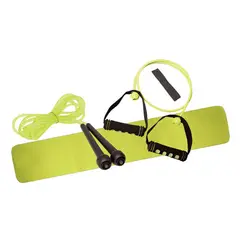 EVERLAST - SET DE EJERCICIOS FAJA-LIGA DE RESISTENCIA-SOGA