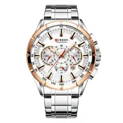 CURREN - Reloj De Lujo Para Hombre 8363 Deportivo Cronógrafo Funcional