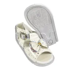 MUNDO BEBE - Sandalia No Tuerce Niña Estrella Blanca