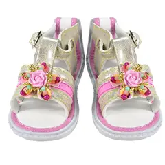 MUNDO BEBE - Sandalia No Tuerce Niña Moño Beige