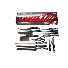 ZHOPI CO - Juego Set Cuchillos Profesionales Chef Mibacle Blade 13 Piezas