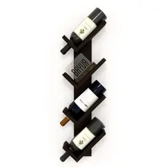 GENERICO - Super Promo - Repisa Organizador Botellas Vinera - Decoracion Vinos