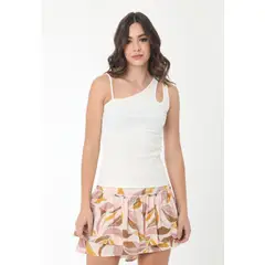BELIFE - Camiseta Manga Sisa Para Mujer