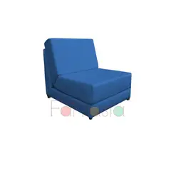 MUEBLES FANTASIA - Silla cama de 70 cm Cuerotex Indigo