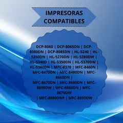 GENERICO - Toner Tn-650 Brothe Dcp-8065dn Mfc-8890dw Hl-5280dw