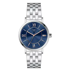 19V69 ITALIA - Reloj Mujer Plateado + 5 Complementos de Lujo Incluidos
