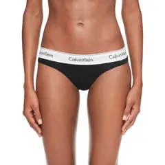 CALVIN KLEIN - Pantie Cotton Negro