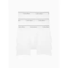 CALVIN KLEIN - Pack de 3 Boxer Blanco Brief en Microfibra