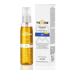 YELLOW - Aceite Alfaparf Curls 125mL Oil Cabello Ondulado