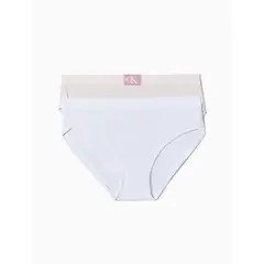 CALVIN KLEIN - Bikini En Niña Algodón 2 Piezas Blanco