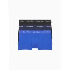 CALVIN KLEIN - 3 Pack de Bóxer En Algodón Low Rise Trunk Para Hombre