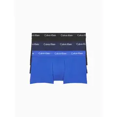 CALVIN KLEIN - 3 Pack de Bóxer En Algodón Low Rise Trunk Para Hombre