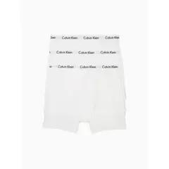 CALVIN KLEIN - 3 Pack de Boxer Blancos En Algodón