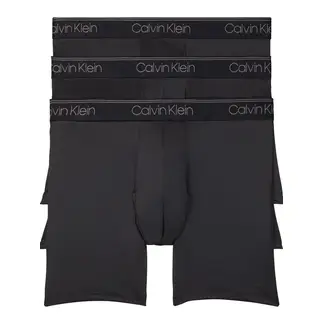 CALVIN KLEIN - 3 Pack De Boxer Negro En Microfibra