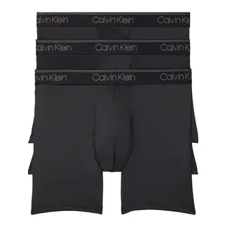 CALVIN KLEIN - 3 Pack De Boxer Negro En Microfibra