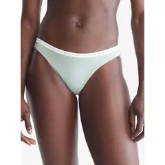 CALVIN KLEIN - Pantie Verde Ck One Tipo Bikini Para Mujer