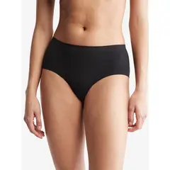 CALVIN KLEIN - Pantaleta Con Logo Mujer Negro