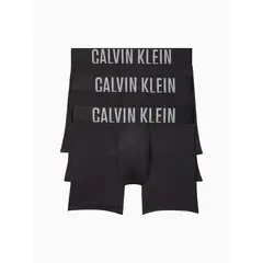 CALVIN KLEIN - Pack de 3 Bóxer Brief Negro para Hombre